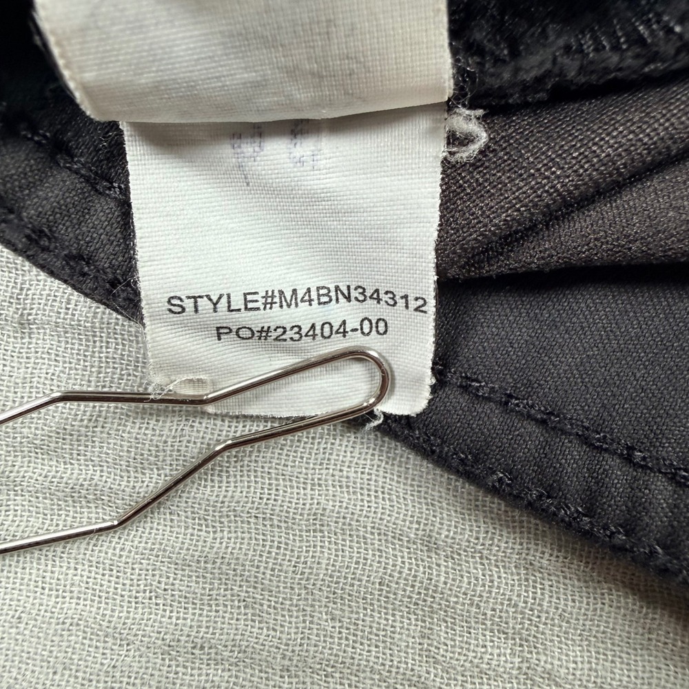 Prana Brion Pant Charcoal Gray Mens 40x34 Slim Fit Hiking Outdoor M4BN34312 - Picture 8 of 8